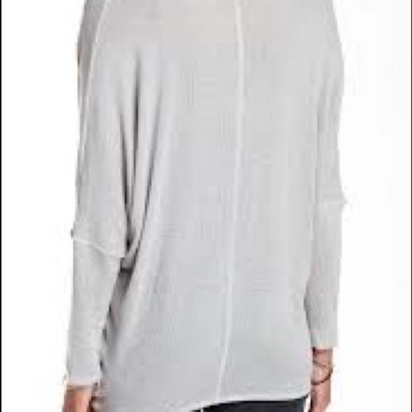 Fee People Sheila Hacci blouse grey xs - Picture 3 of 6
